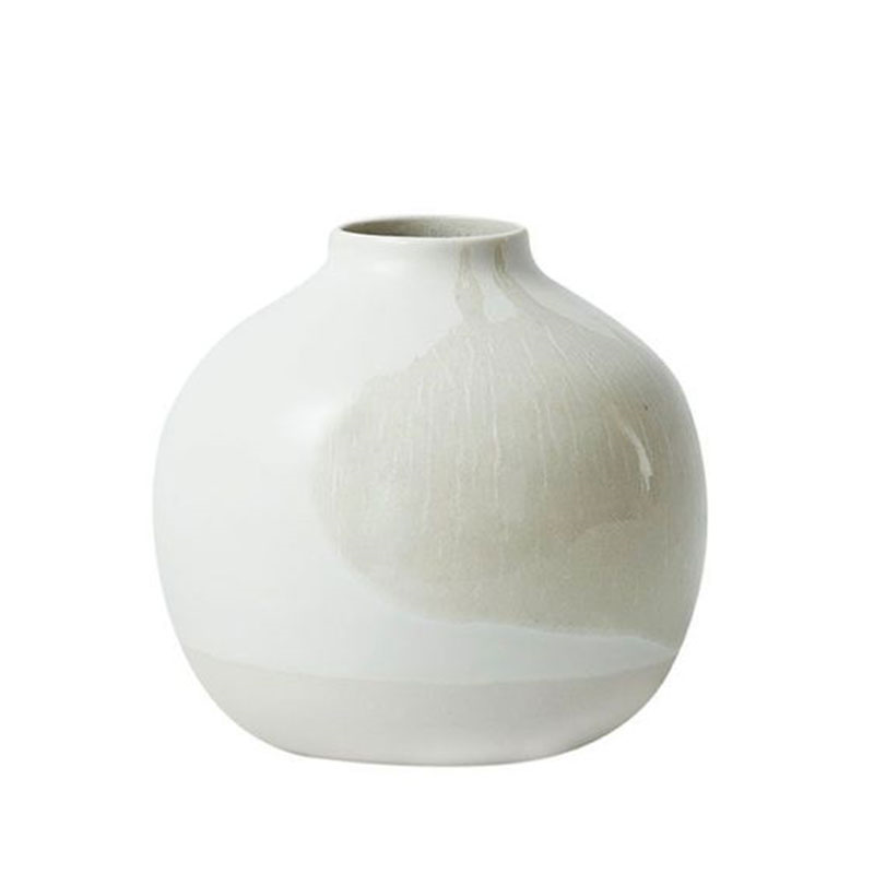 Les Sages Limited Edition Epicure Vase, H17 cm, Cream Haze